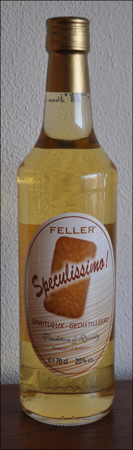 Speculoos Alcohol Bottle