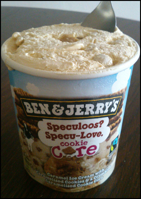 Ben & Jerry's Speculoos Ice Cream