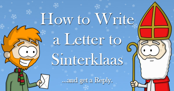 How to write a letter to Sinterklaas