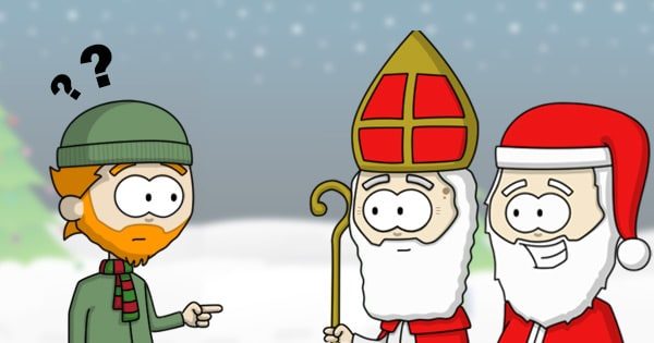 Sinterklaas and Santa